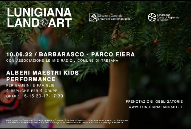 ALBERI MAESTRI KIDS 🌳 10.06.2022 🌳 Lunigiana Land Art