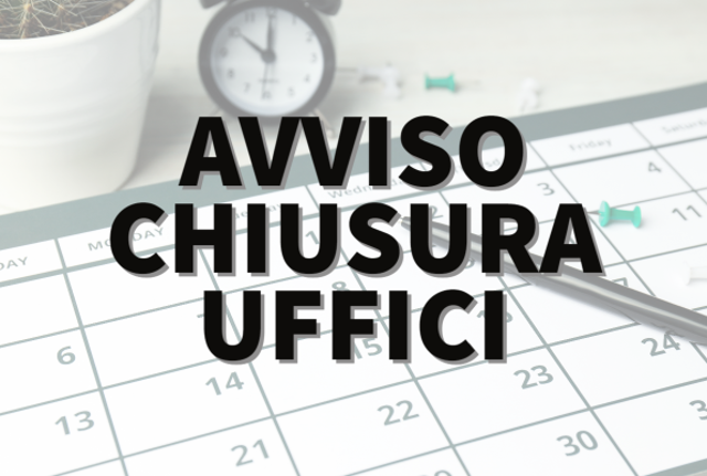 Chiusura degli uffici comunali