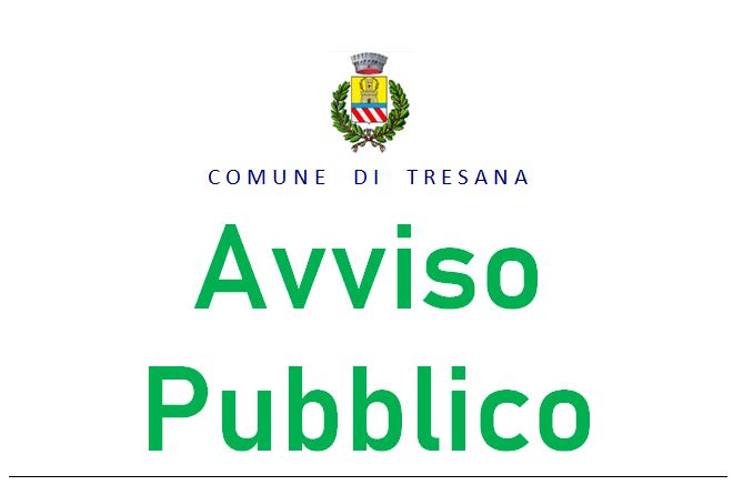 Avviso Pubblico - immobili privati da destinare all'edilizia Pubblica. Per informazioni contattare gli uffici Comunali al numero 0187/477112.