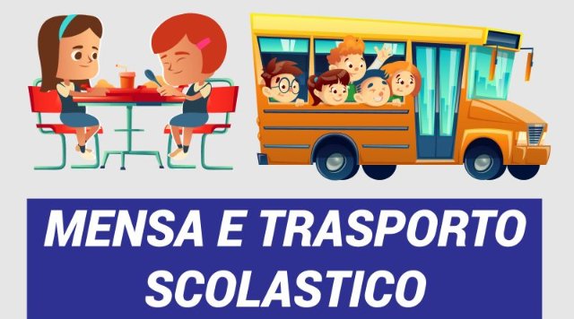 Esoneri servizio trasporto e mensa scolastica anno scolastico 2024-2025.