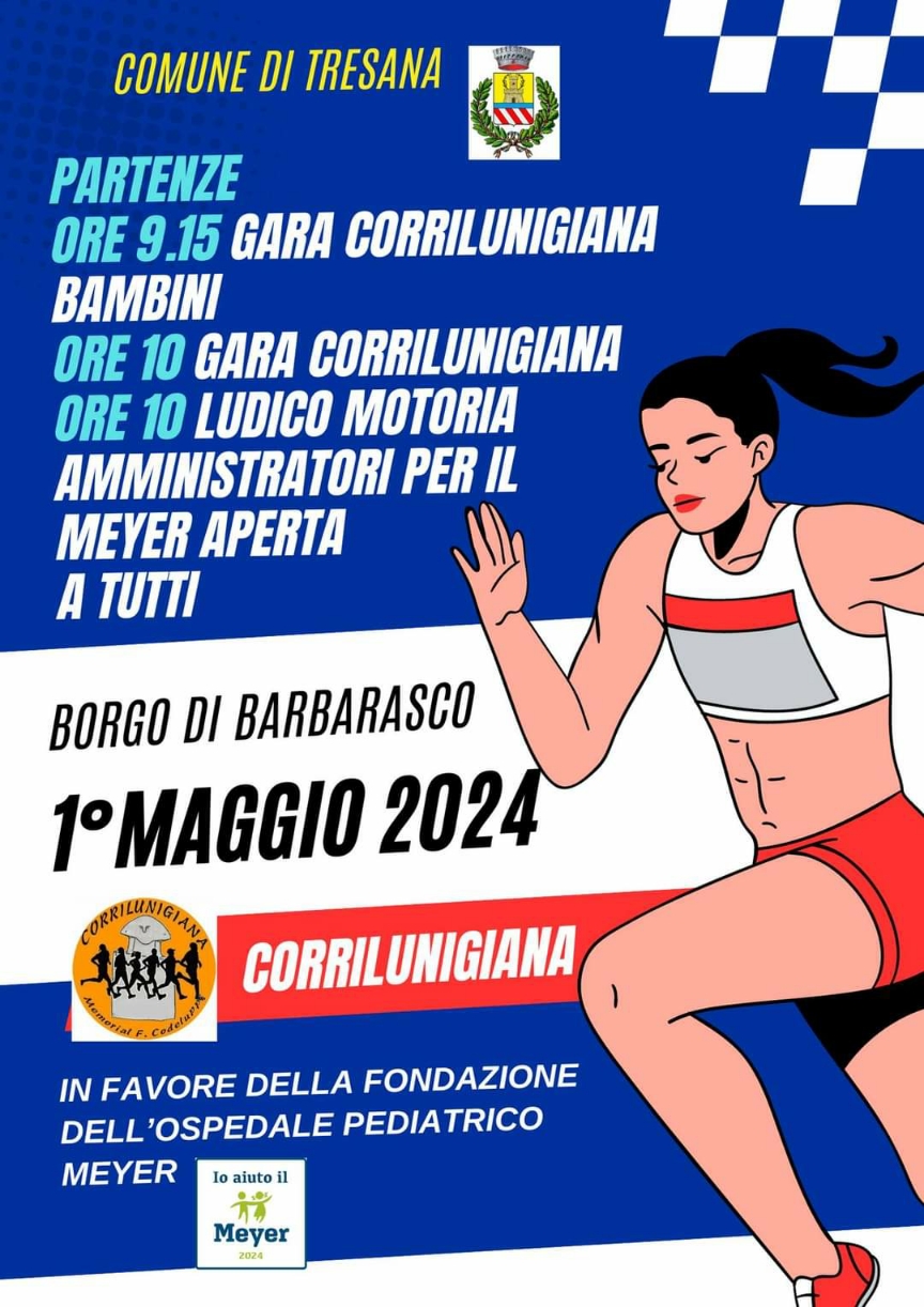 Corrilunigiana Barbarasco 1° Maggio 2024