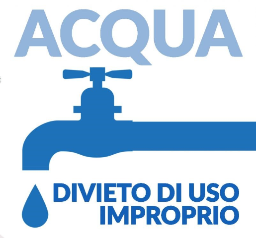 Razionalizzazione del consumo di acqua potabile  e divieto di usi impropri pubblico acquedotto.