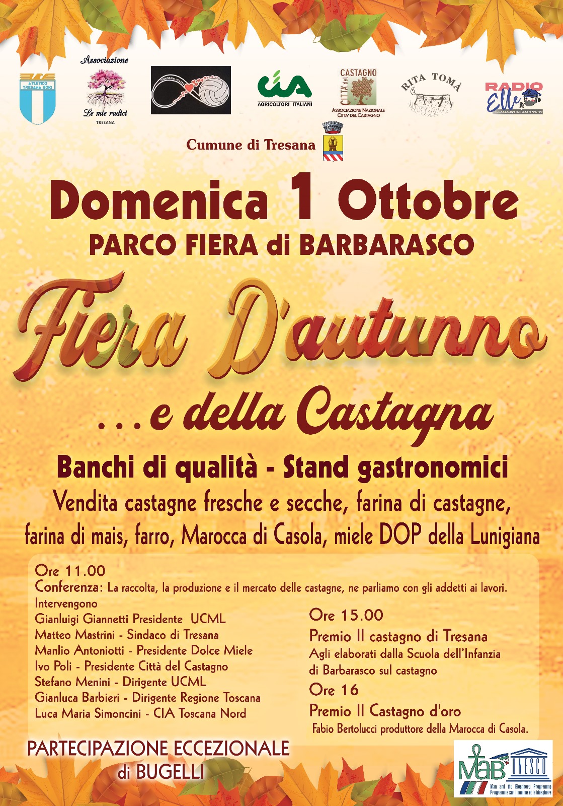 Fiera d'autunno . . .  e della castagna