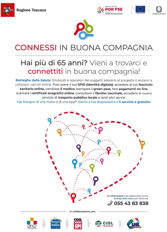 Connessi In Buona Compagnia Attivazione servizi online.