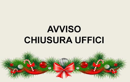 Chiusura degli  uffici  comunali  nelle  giornate di sabato  24 dicembre 2022 e sabato  31 dicembre 2022.